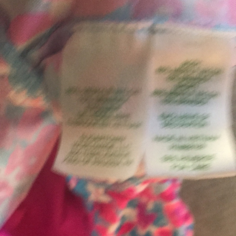 Lilly Pulitzer Pink Floral Tiered Skort - Picture 12 of 13